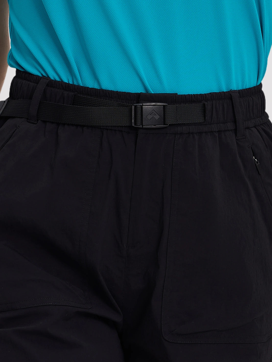 Pantalones cortos de senderismo de secado rápido para mujer con protección solar UPF 50+
