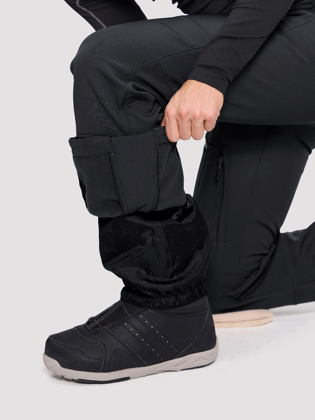 Men's CORDURA 3-Layer Water-Resistant Softshell Ski Pants PIONEER CAMP