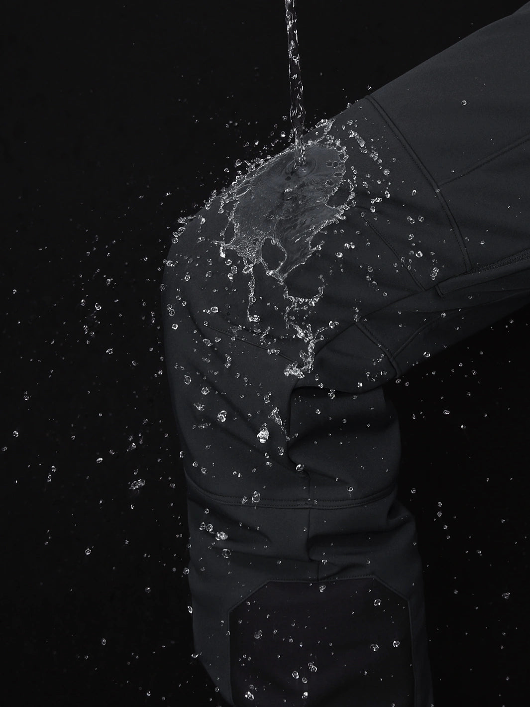 Men's CORDURA 3-Layer Water-Resistant Softshell Ski Pants PIONEER CAMP