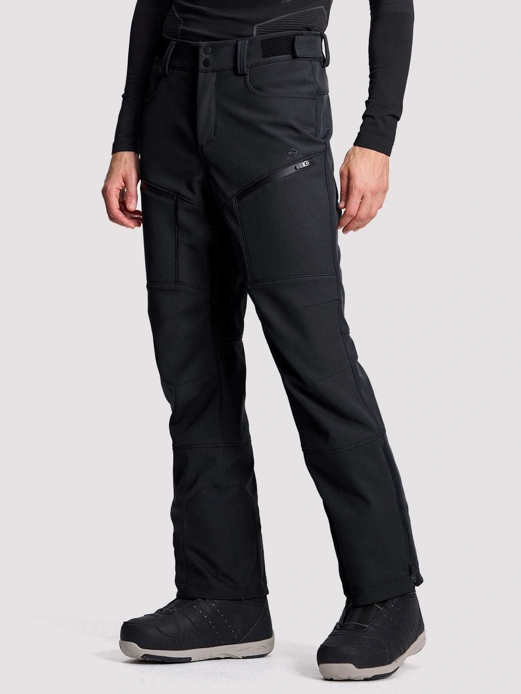Men's CORDURA 3-Layer Water-Resistant Softshell Ski Pants PIONEER CAMP