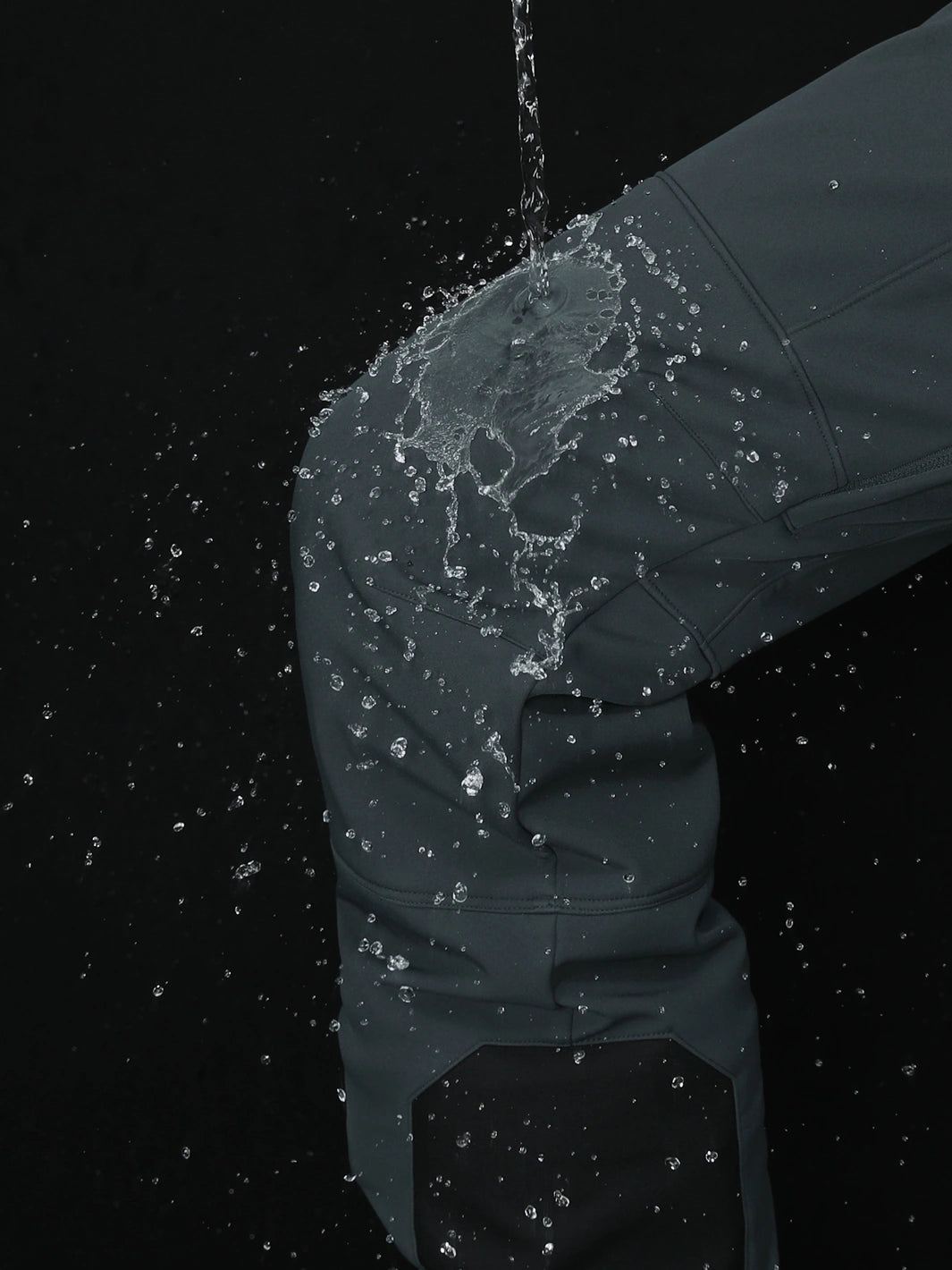 Men's CORDURA 3-Layer Water-Resistant Softshell Ski Pants PIONEER CAMP