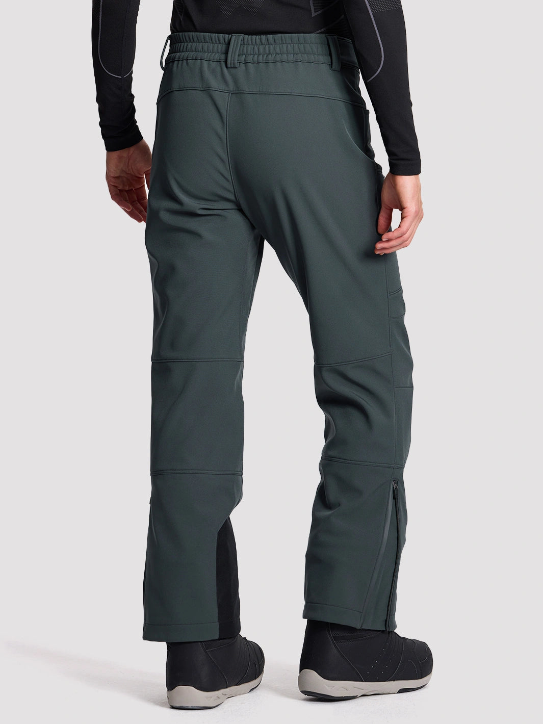 Men's CORDURA 3-Layer Water-Resistant Softshell Ski Pants PIONEER CAMP