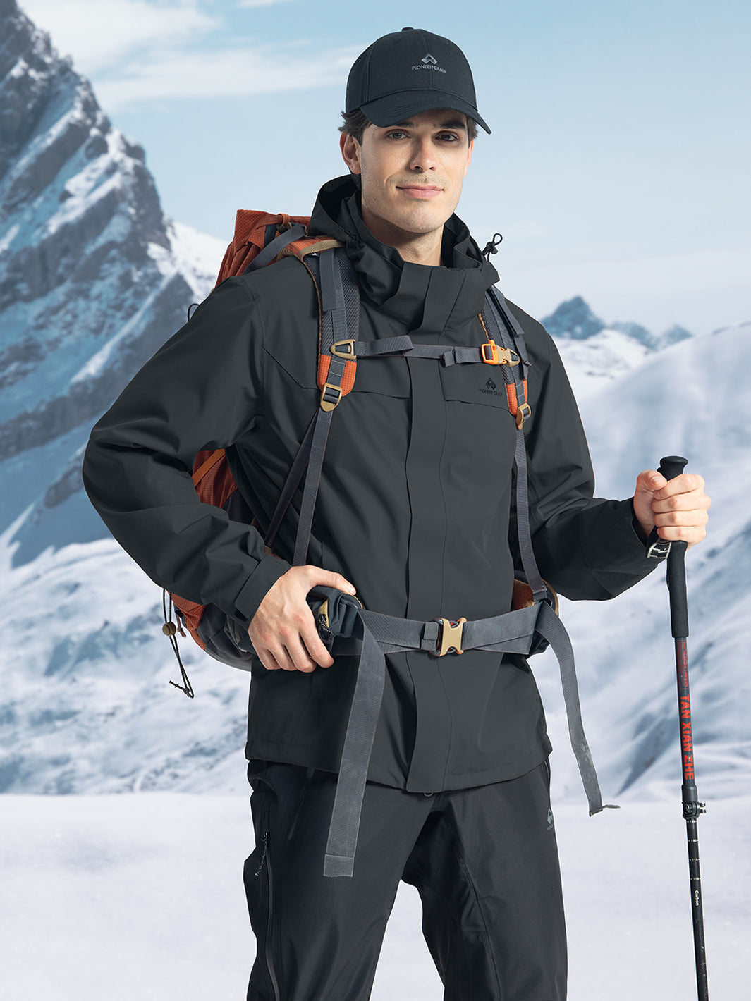 Men's Lightweight Waterproof Hardshell Jacket