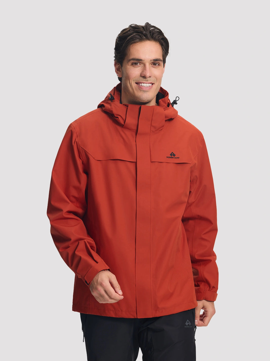Herren Leichte Wasserdichte Hardshelljacke