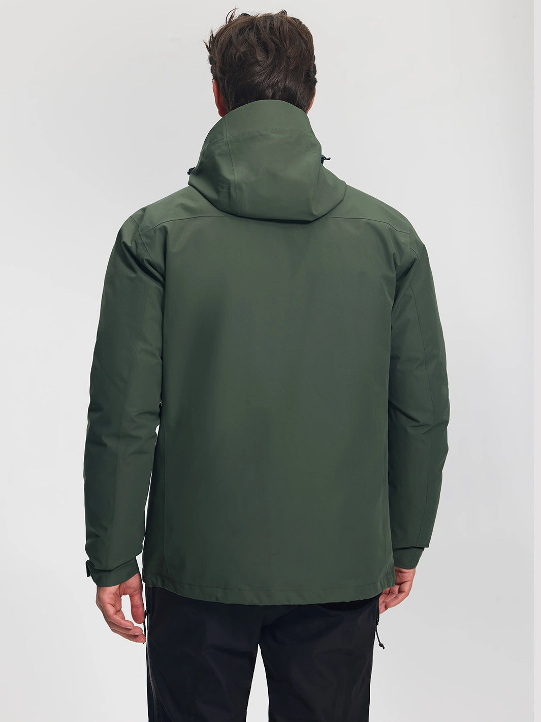 Men's 3-in-1 Waterproof Ski Jacket with Puffer Liner