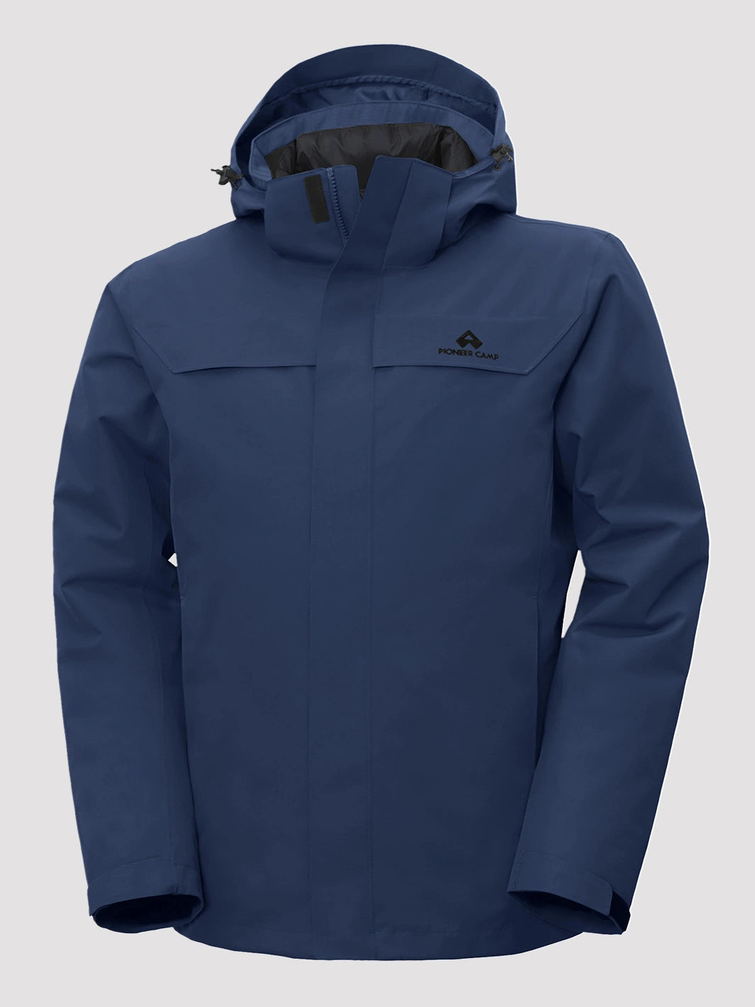 Men's 3-in-1 Waterproof Ski Jacket with Puffer Liner