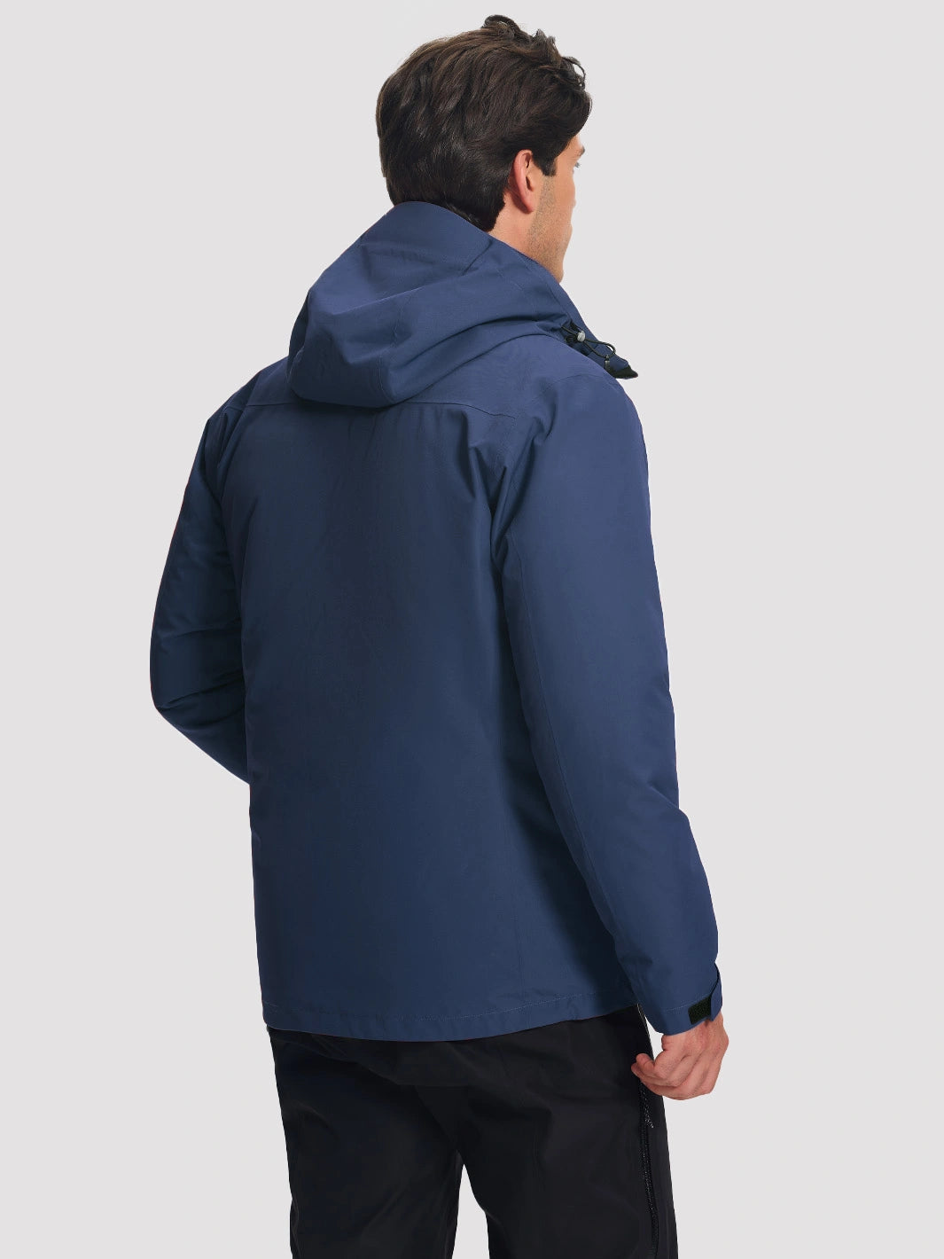 Men's 3-in-1 Waterproof Ski Jacket with Puffer Liner