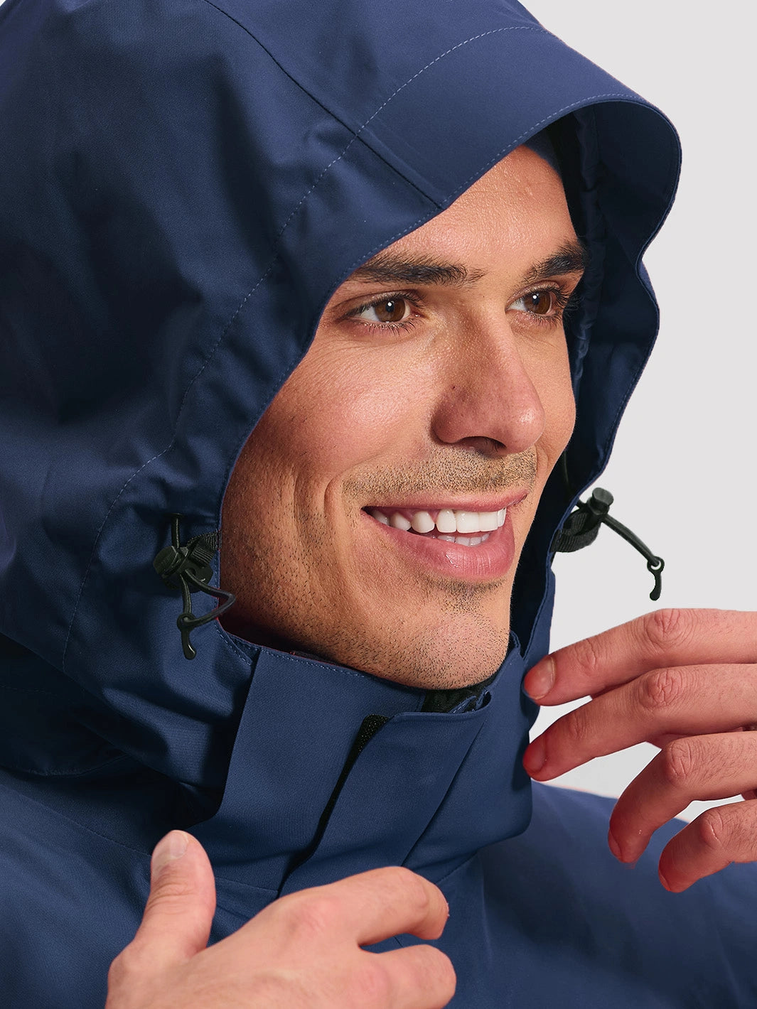 Men's 3-in-1 Waterproof Ski Jacket with Puffer Liner