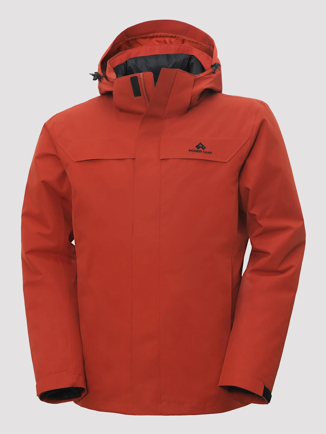 Men's 3-in-1 Waterproof Ski Jacket with Puffer Liner