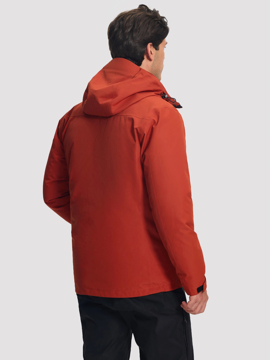Men's 3-in-1 Waterproof Ski Jacket with Puffer Liner