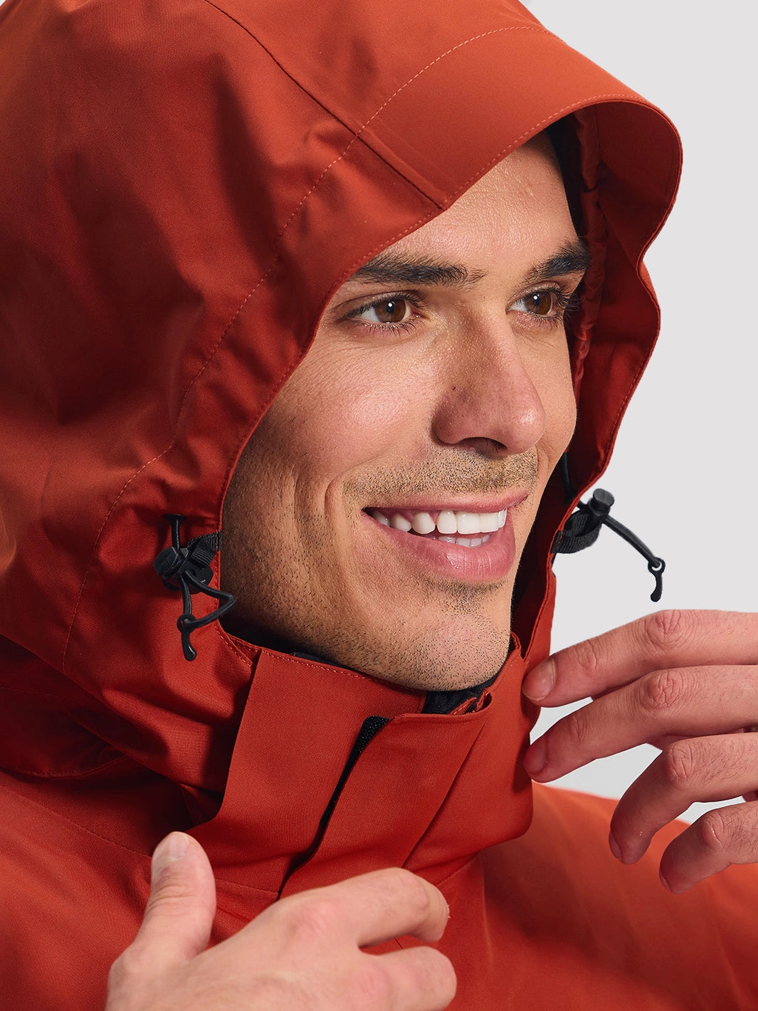Men's 3-in-1 Waterproof Ski Jacket with Puffer Liner