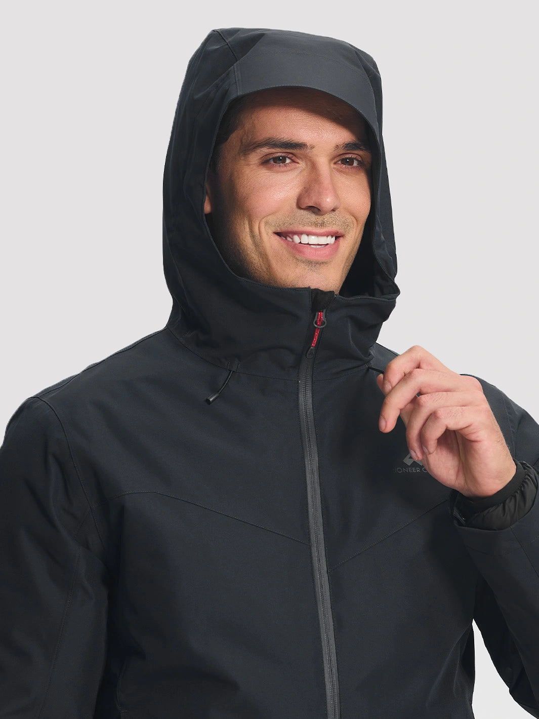 Men's 3-in-1 Waterproof Ski Jacket with Puffer Liner PIONEER CAMP