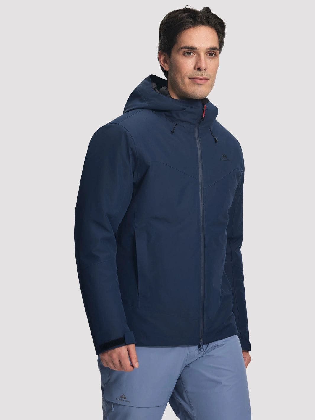 Men's 3-in-1 Waterproof Ski Jacket with Puffer Liner
