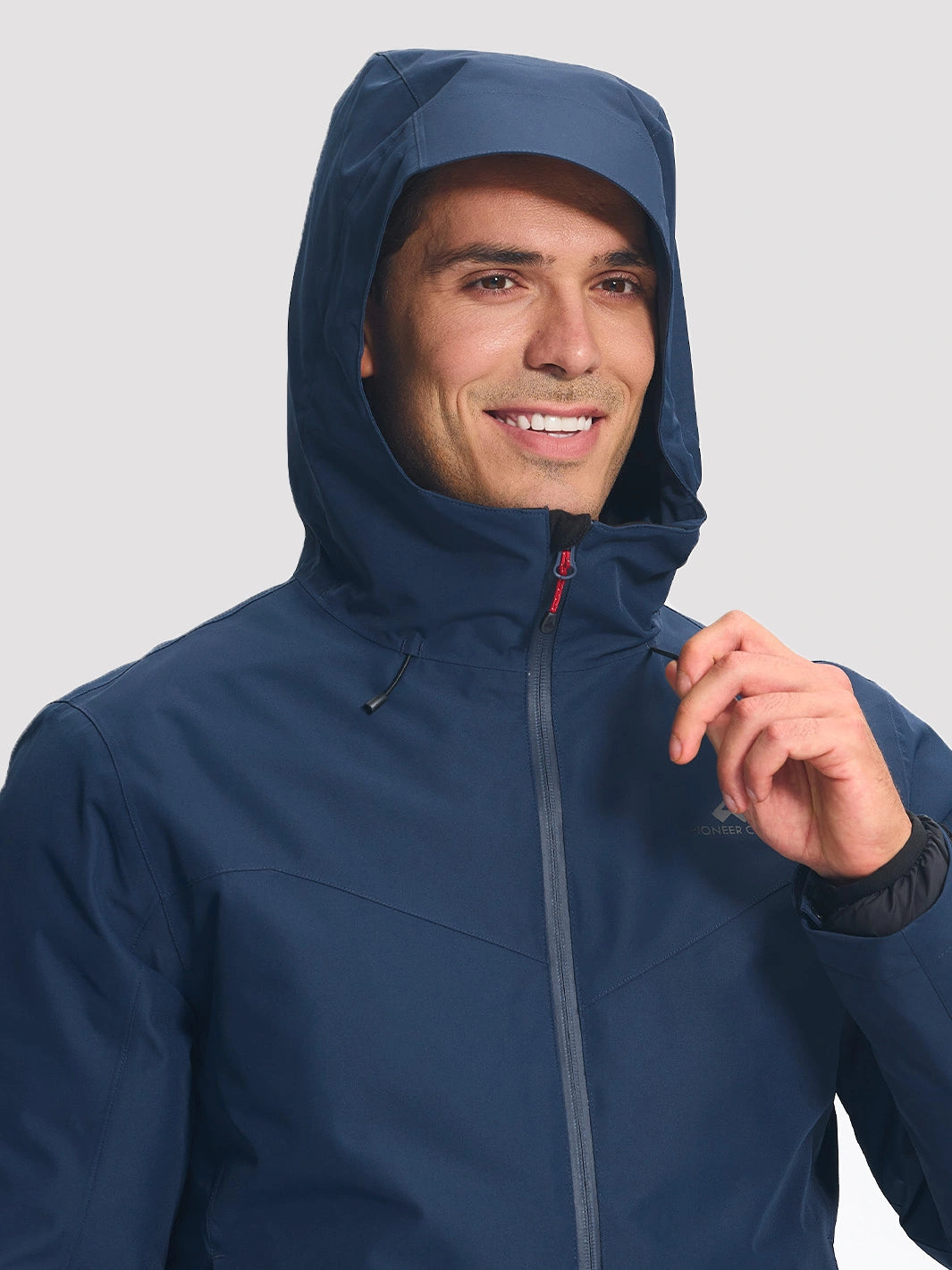 Men's 3-in-1 Waterproof Ski Jacket with Puffer Liner PIONEER CAMP