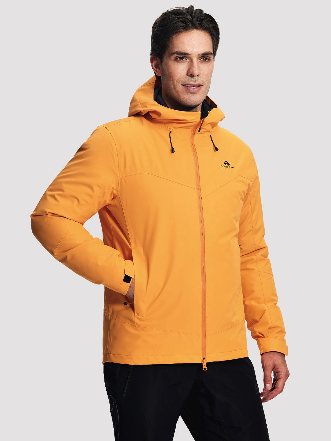 Men's 3-in-1 Waterproof Ski Jacket with Puffer Liner