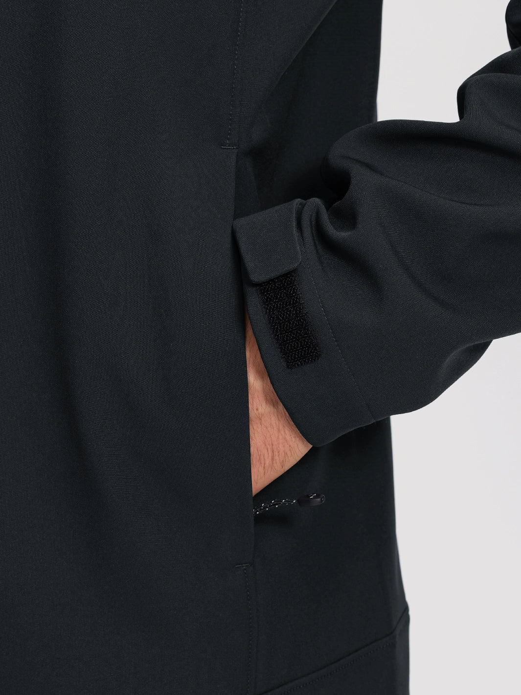 Men's Fleece-Lined Softshell Hooded Jacket