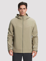 Men's Fleece-Lined Softshell Hooded Jacket PIONEER CAMP