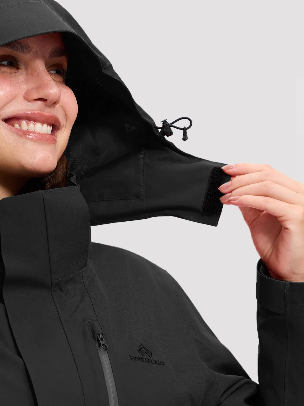 Women's 3-in-1 Waterproof Ski Jacket with Puffer Liner