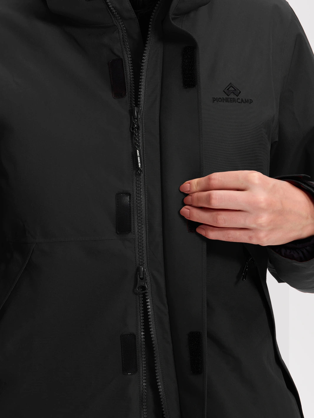 Women's 3-in-1 Waterproof Ski Jacket with Puffer Liner