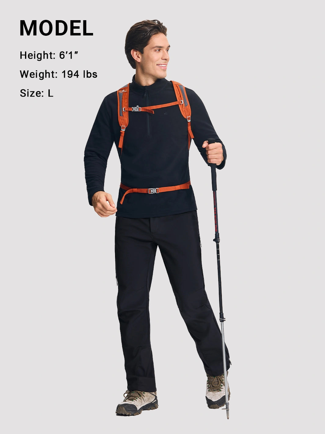 Men's Waterproof Fleece-Lined Ski & Snowboard Pants