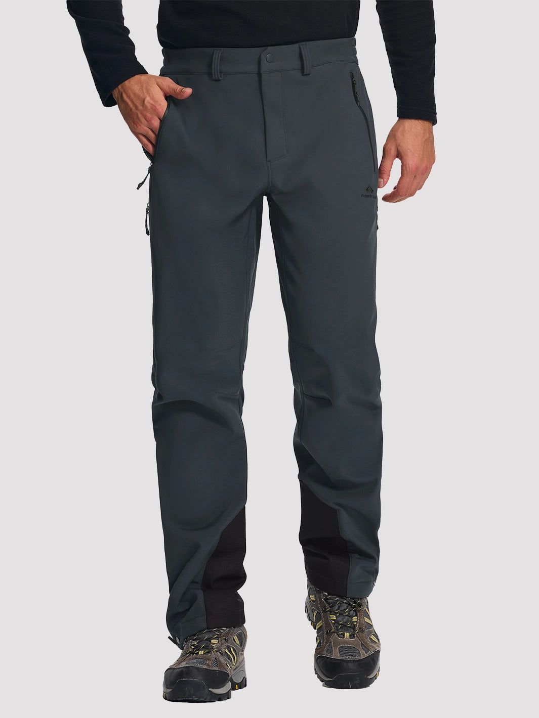 Men's Waterproof Fleece-Lined Ski & Snowboard Pants
