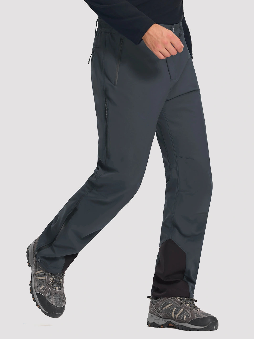 Men's Waterproof Fleece-Lined Ski & Snowboard Pants