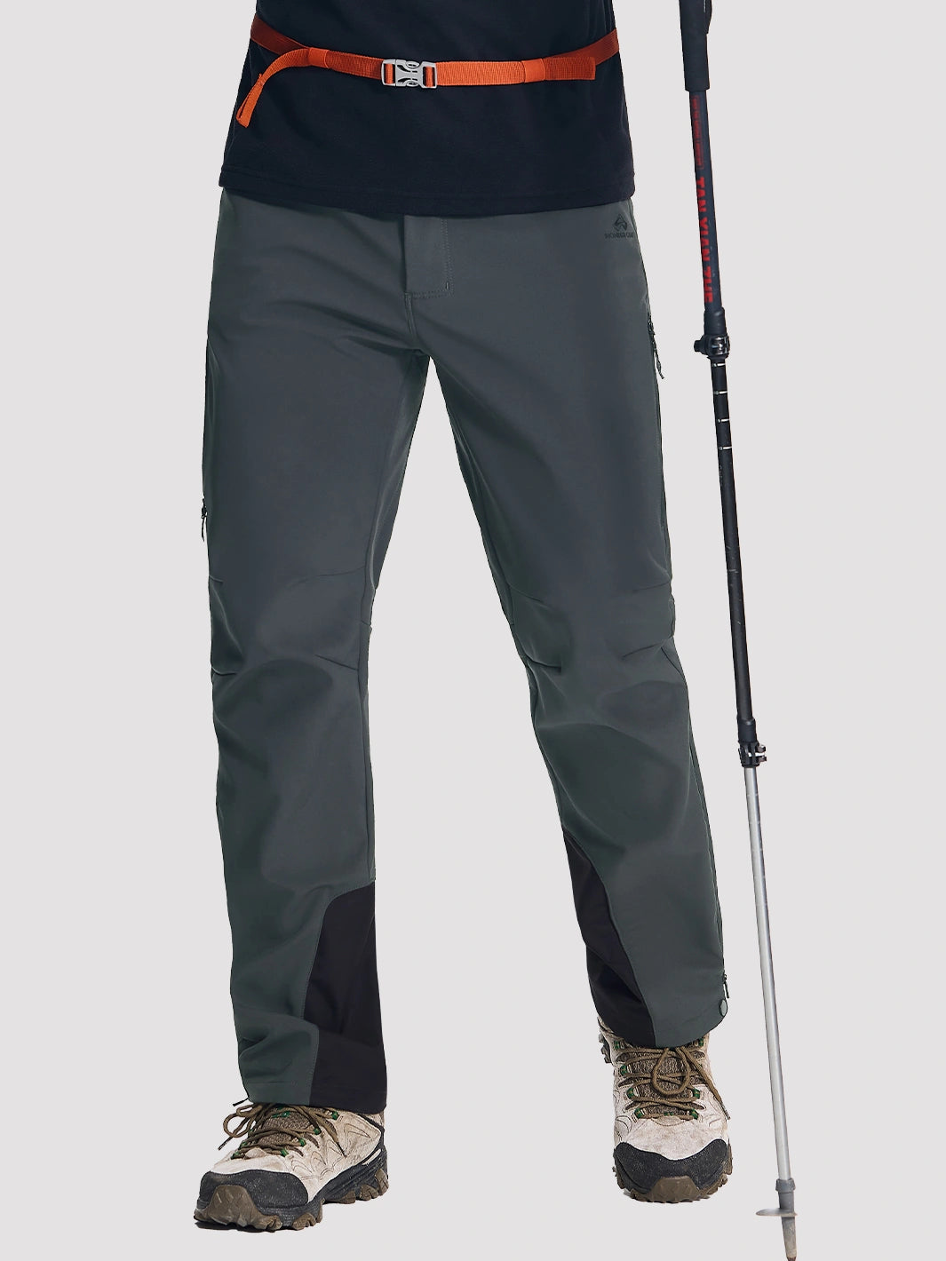 Men's Waterproof Fleece-Lined Ski & Snowboard Pants