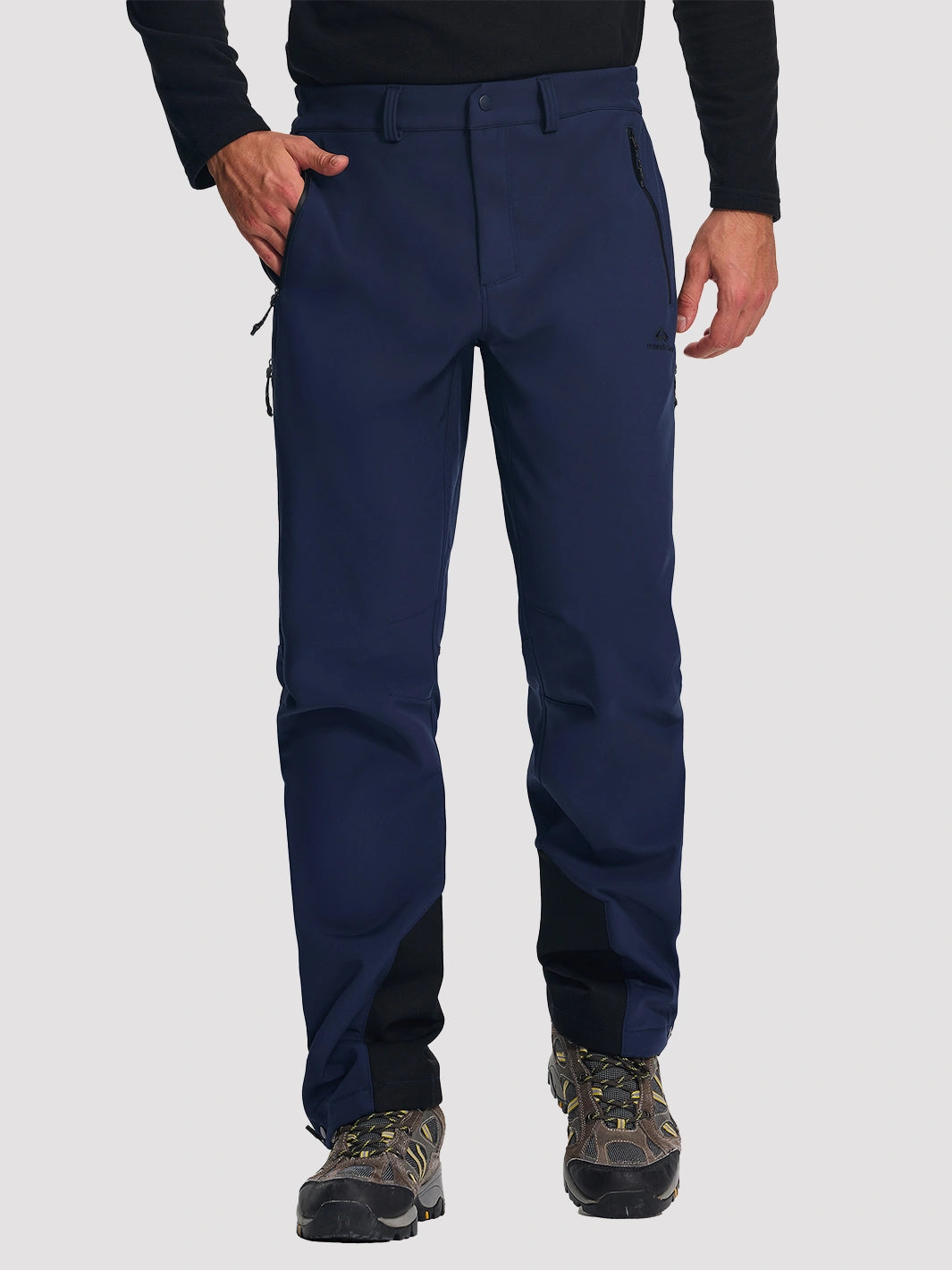 Men's Waterproof Fleece-Lined Ski & Snowboard Pants