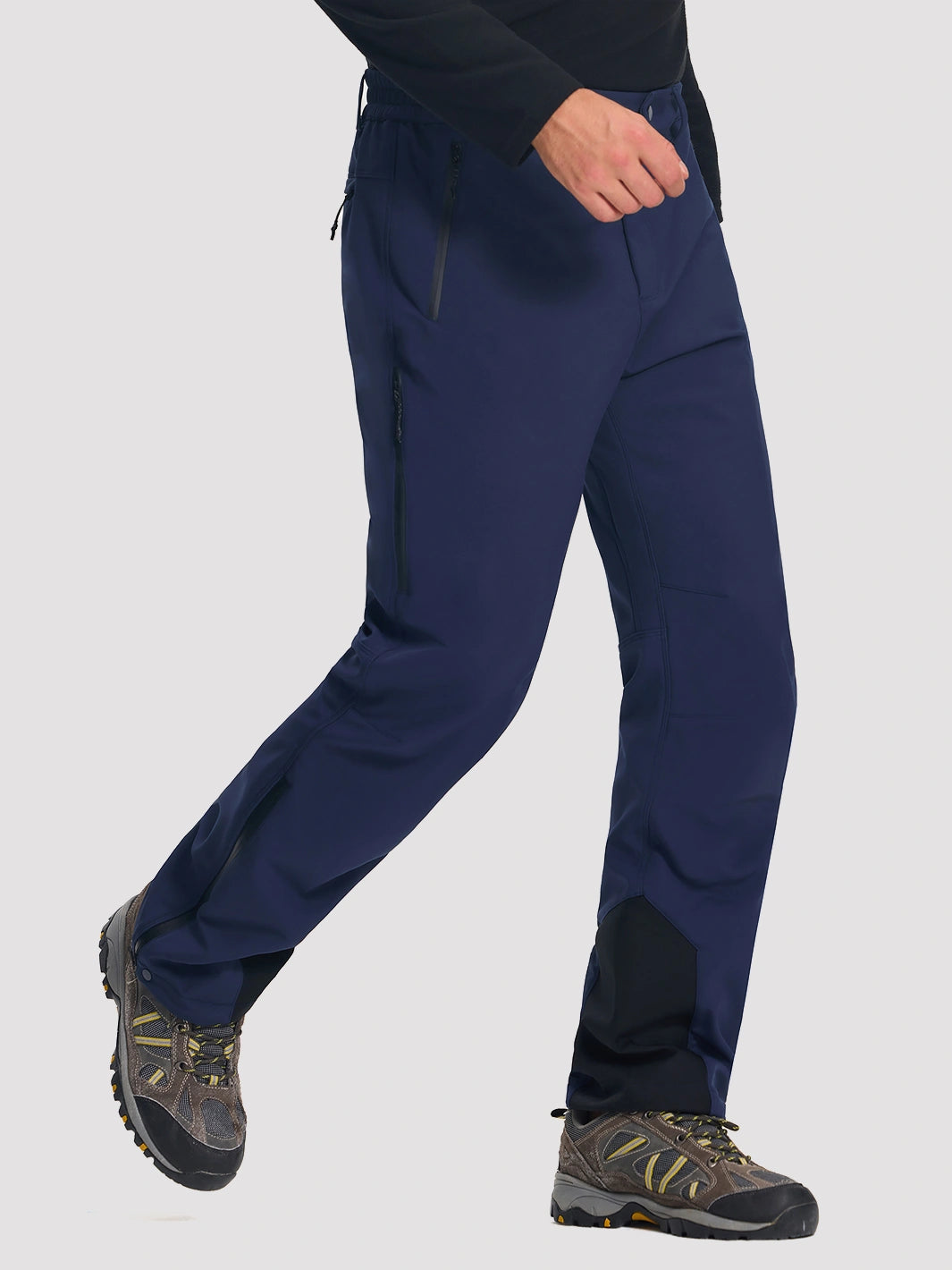 Men's Waterproof Fleece-Lined Ski & Snowboard Pants