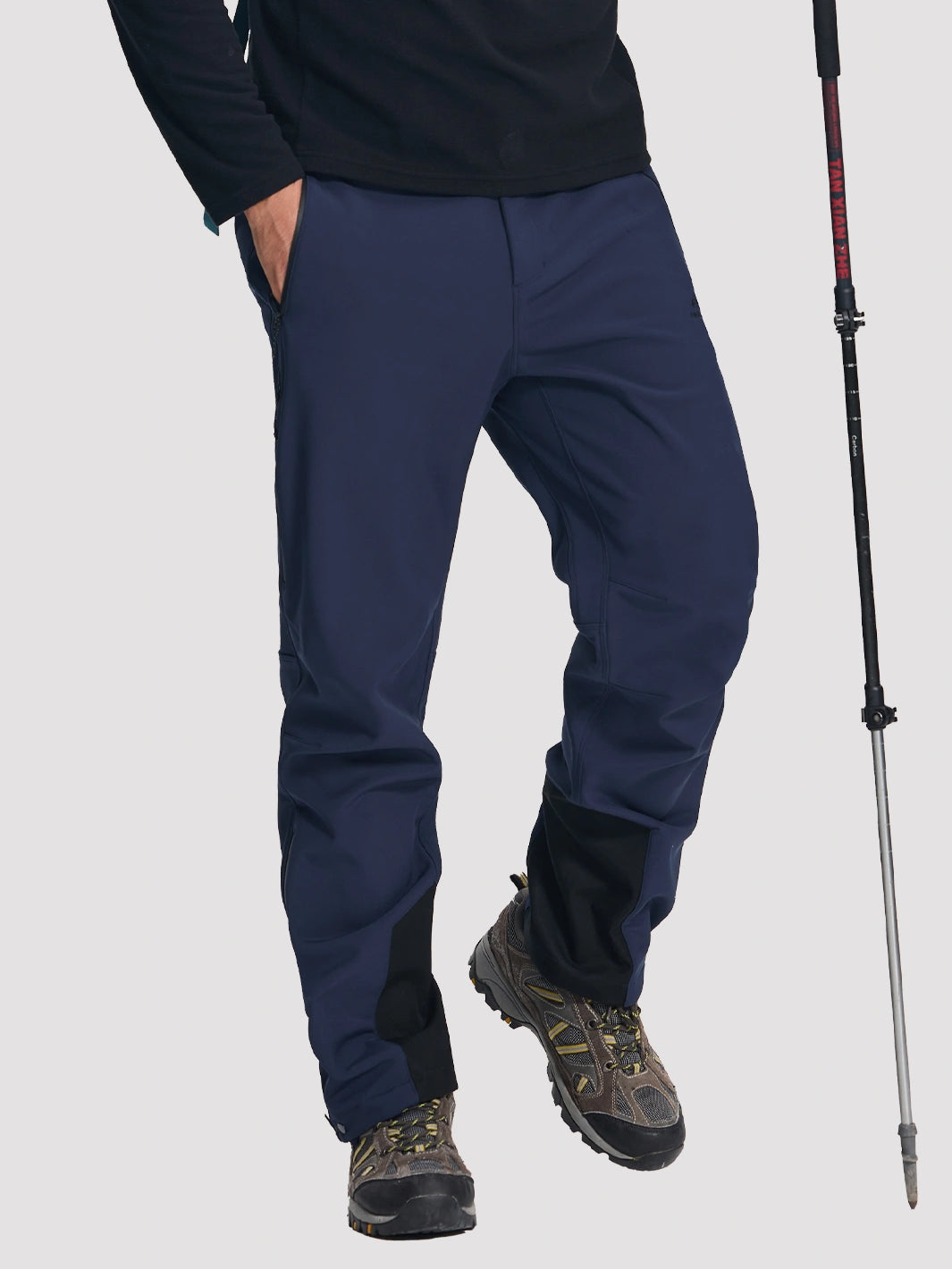 Men's Waterproof Fleece-Lined Ski & Snowboard Pants