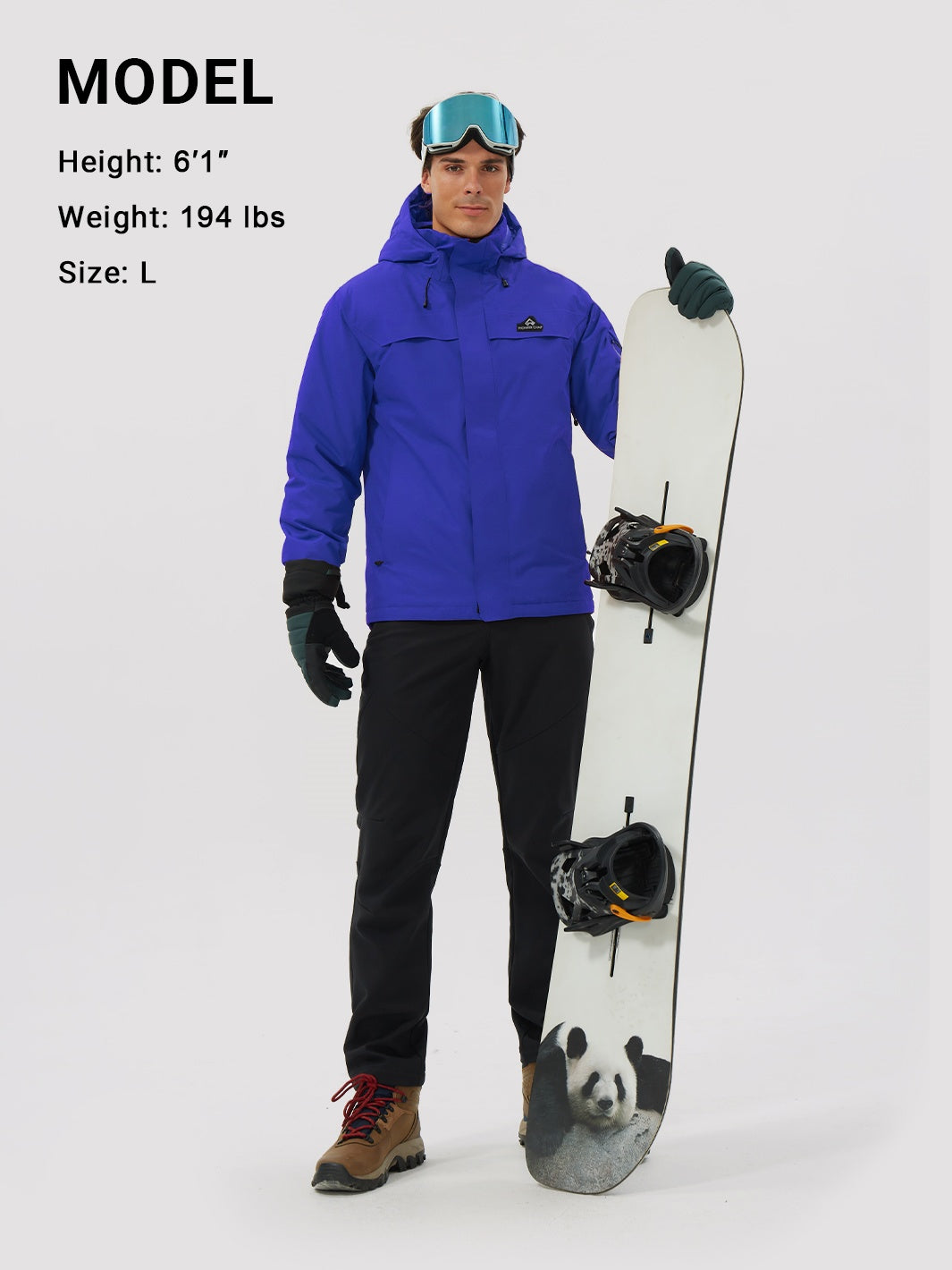 Men's Insulated Waterproof Ski & Snowboard Jacket