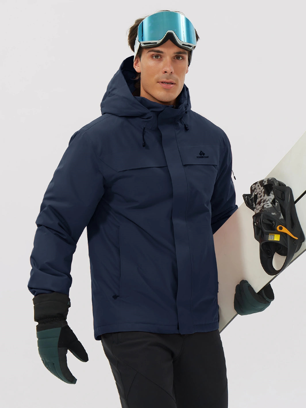Men's Insulated Waterproof Ski & Snowboard Jacket PIONEER CAMP