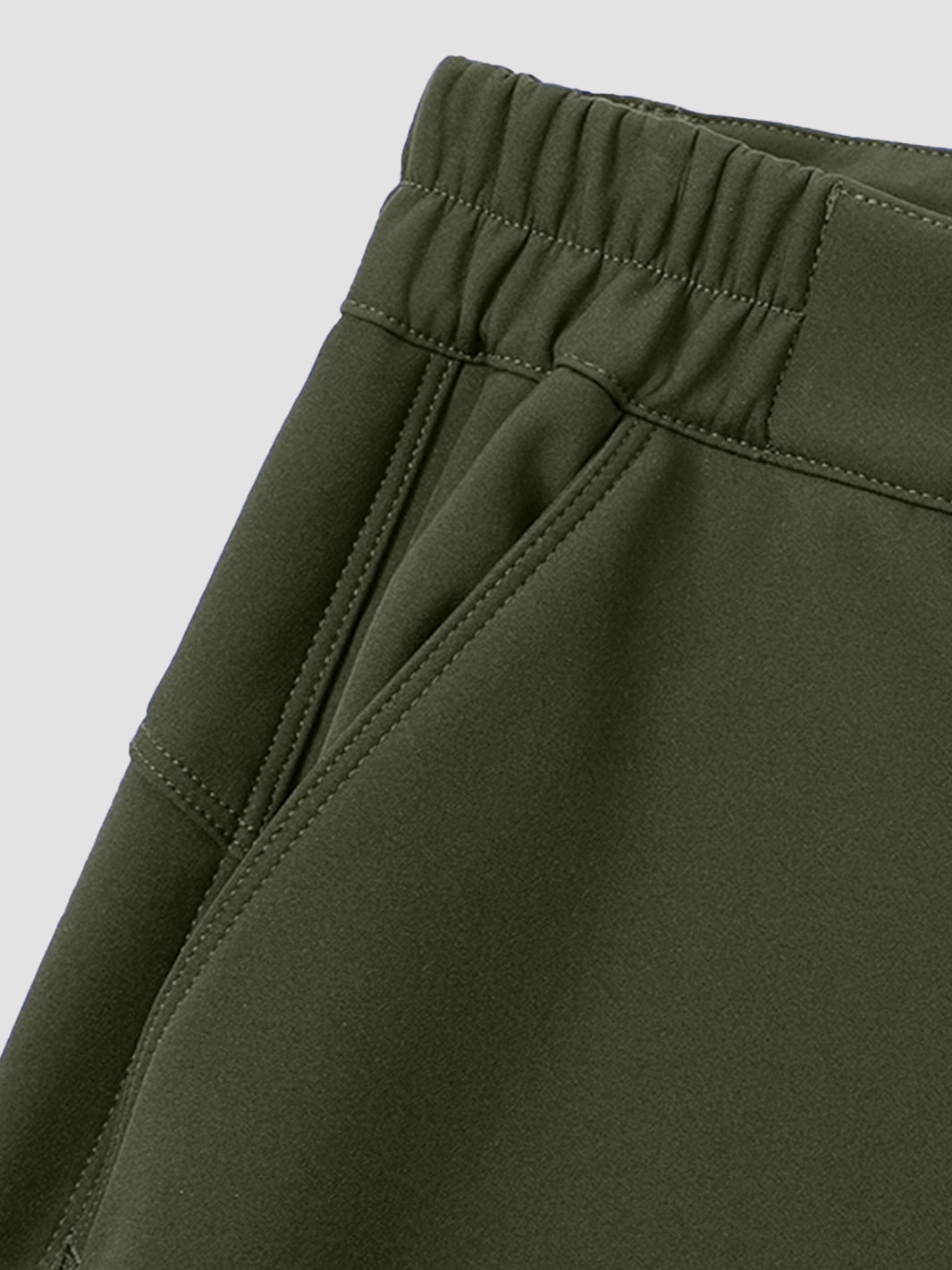 Men's Fleece-Lined Waterproof Softshell Winter Pants