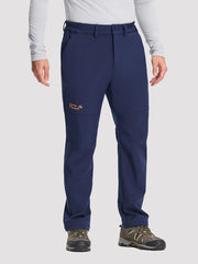 Men's Fleece-Lined Waterproof Softshell Winter Pants PIONEER CAMP