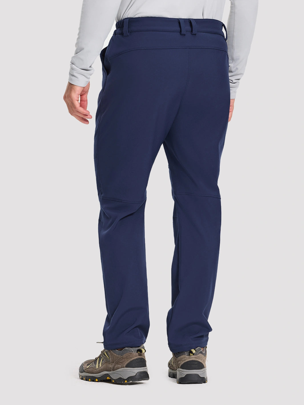 Men's Fleece-Lined Waterproof Softshell Winter Pants