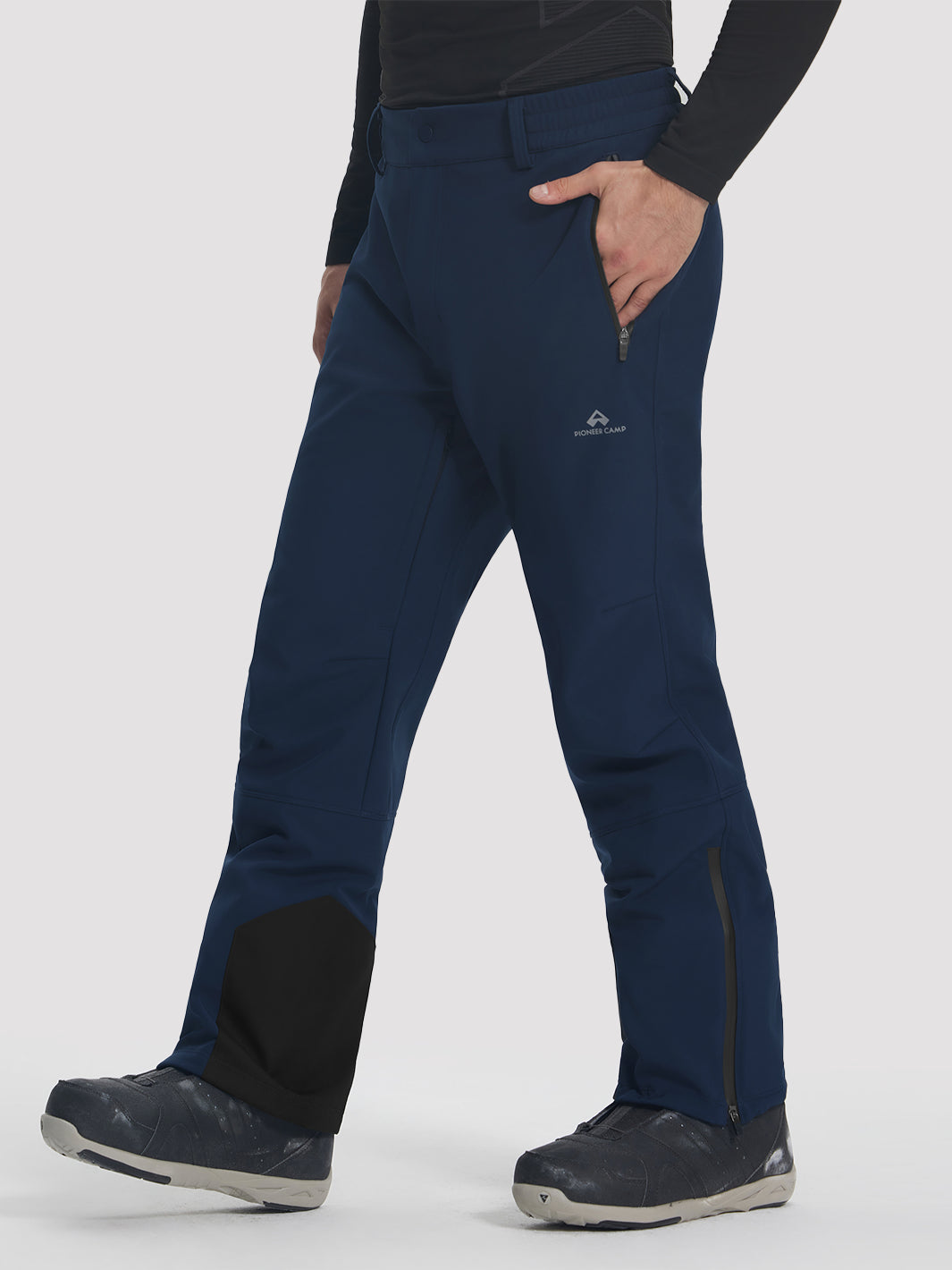 Men's Fleece-Lined Waterproof Ski & Snowboard Pants