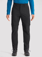 Men's Convertible Water-Repellent Hiking Pants