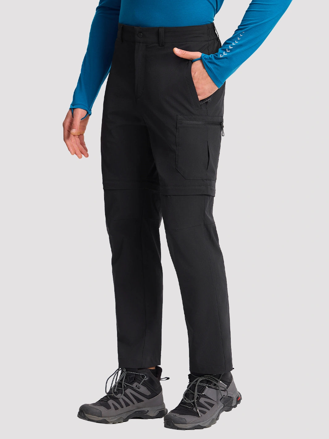 Men's Convertible Water-Repellent Hiking Pants