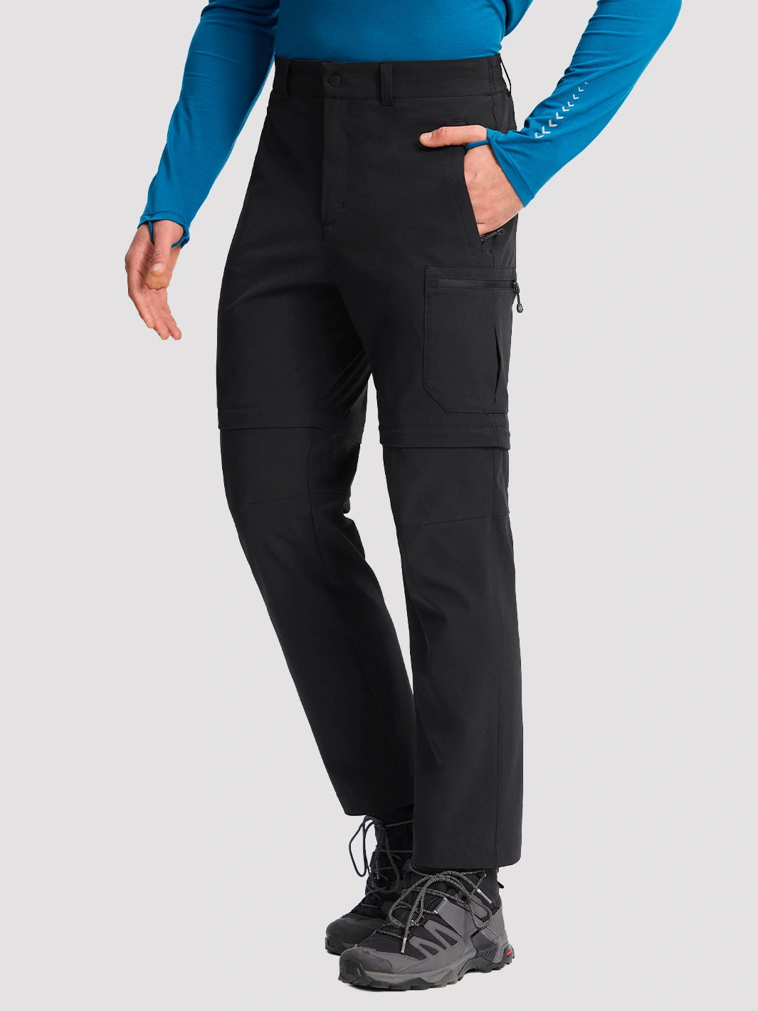 Men's Convertible Water-Repellent Hiking Pants