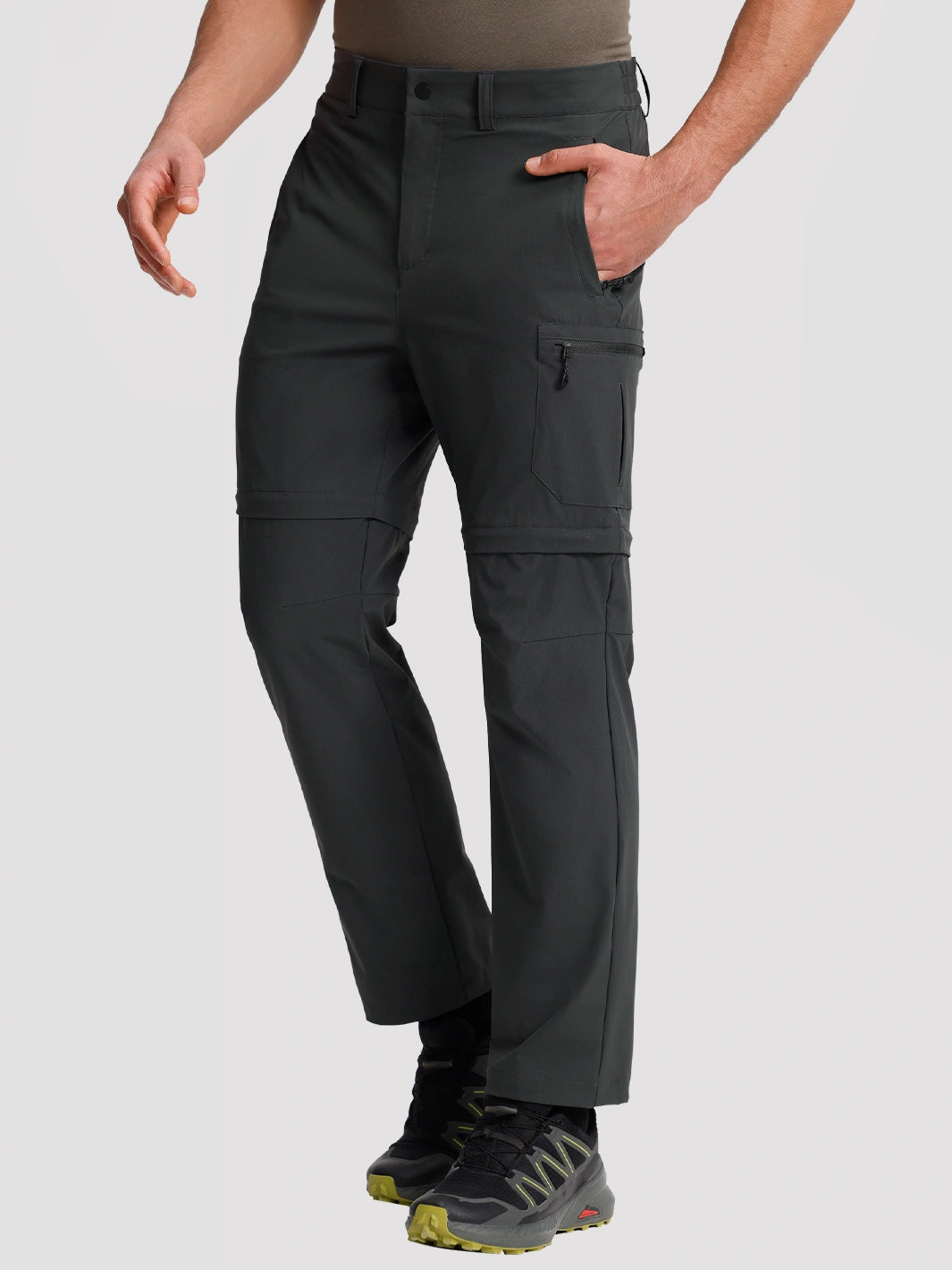 Men's Convertible Water-Repellent Hiking Pants