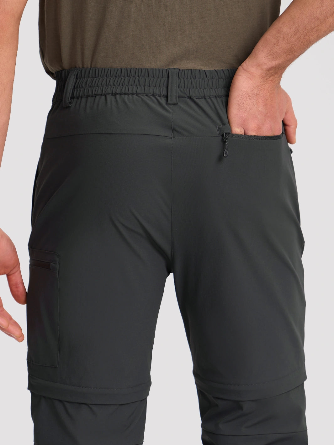 Men's Convertible Water-Repellent Hiking Pants