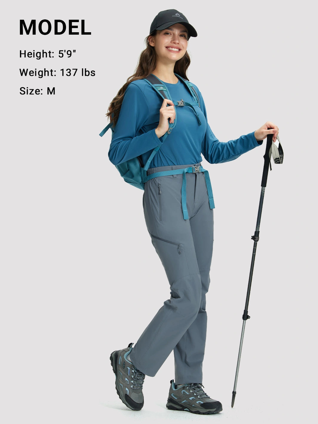 Women's DWR 4-Way Stretch Hiking Pants PIONEER CAMP