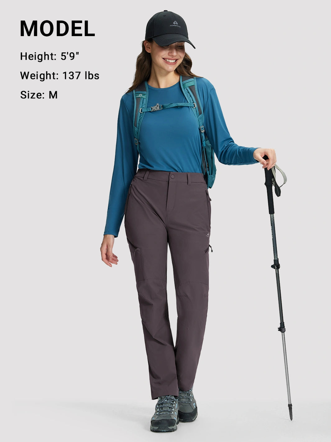 Women's DWR 4-Way Stretch Hiking Pants PIONEER CAMP