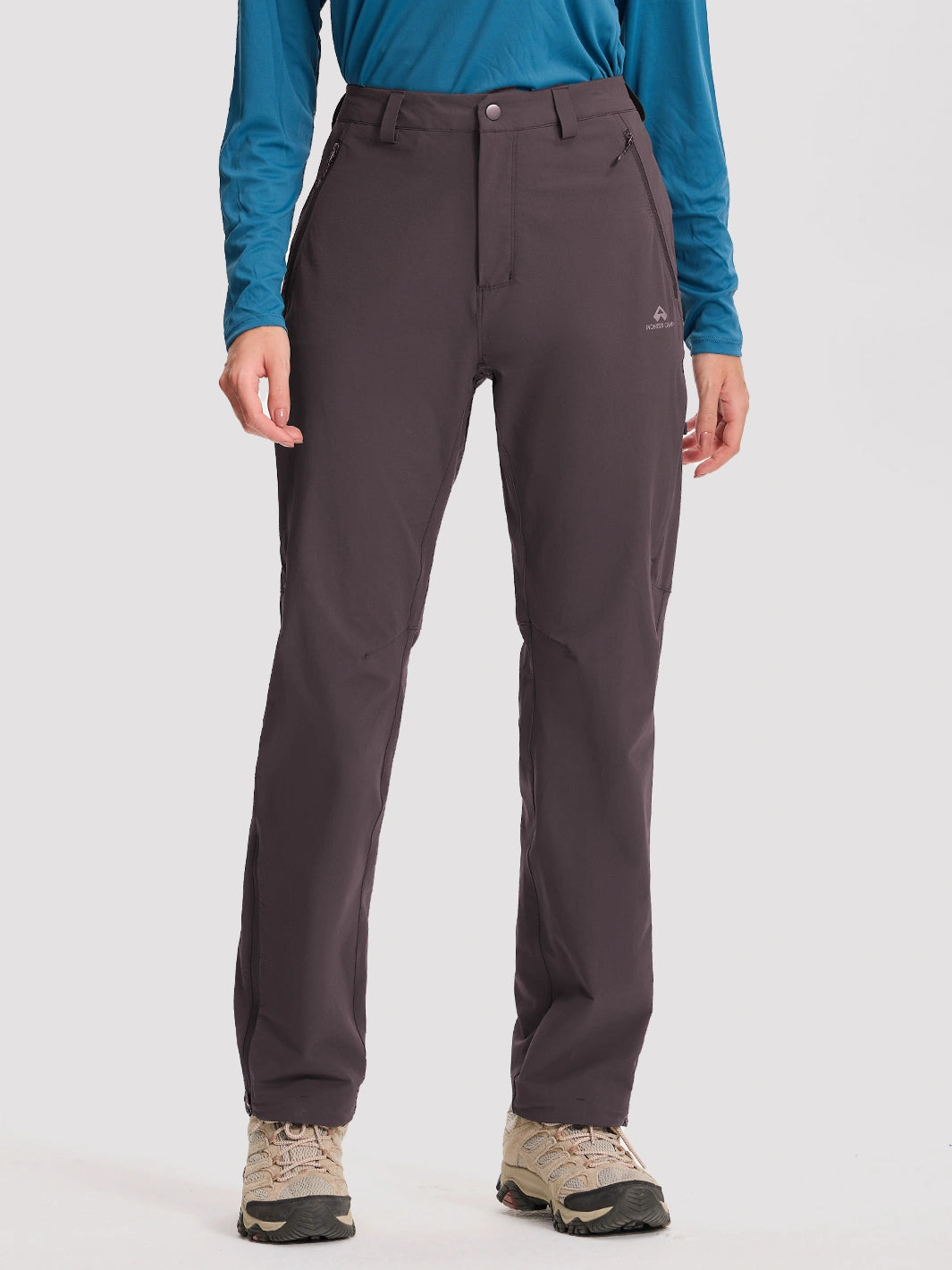 Women's 4-Way Stretch Hiking Pants with Ventilation System PIONEER CAMP