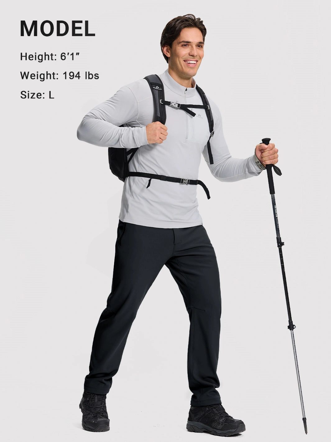 Herren 3D Airflow Wanderhose mit DWR