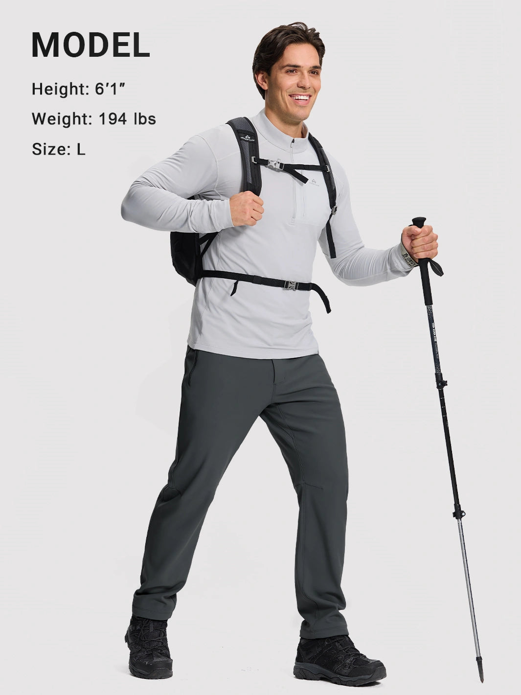 Herren 3D Airflow Wanderhose mit DWR