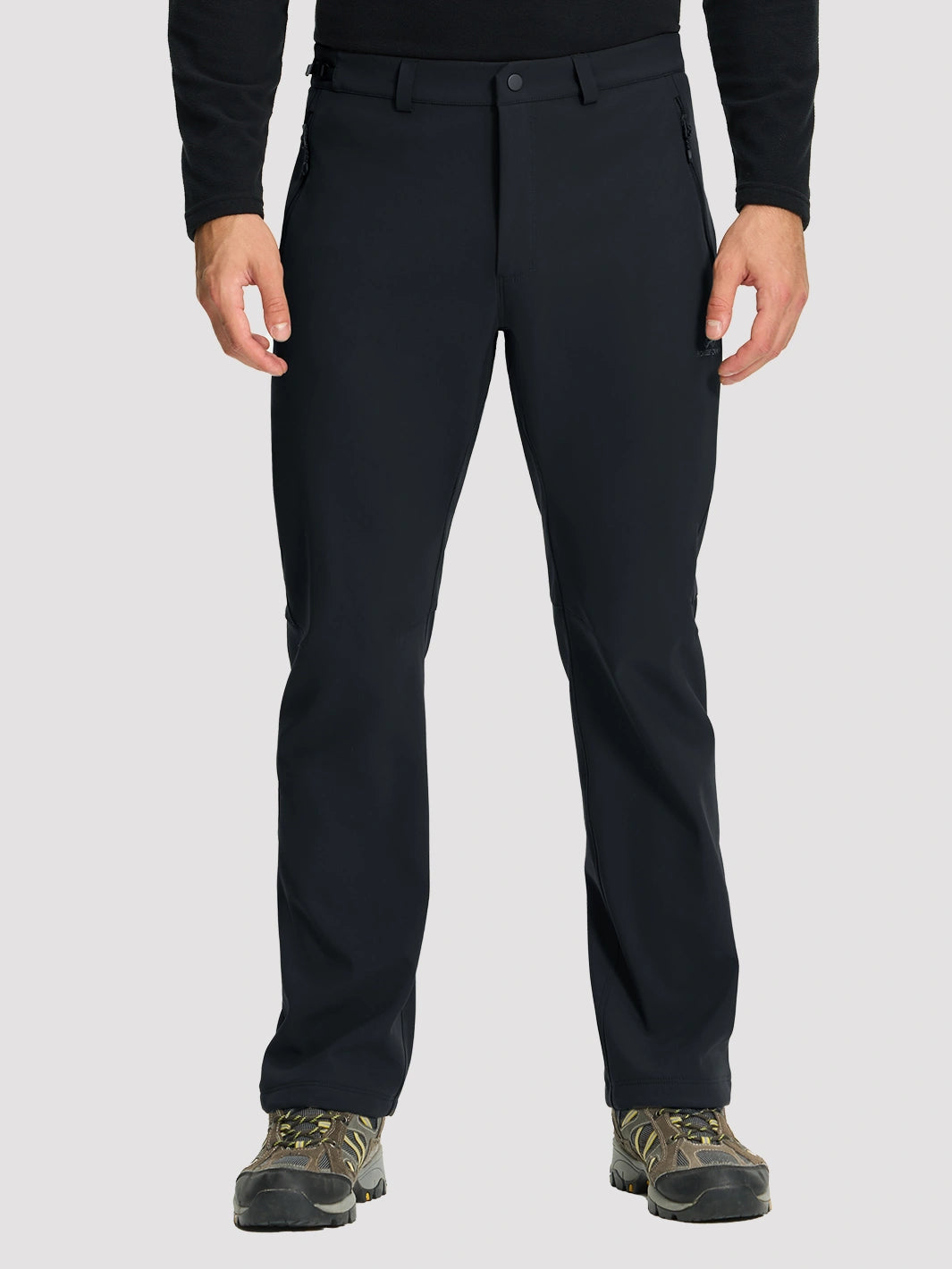 Men's Fleece-Lined Water-Resistant Snow Ski Pants