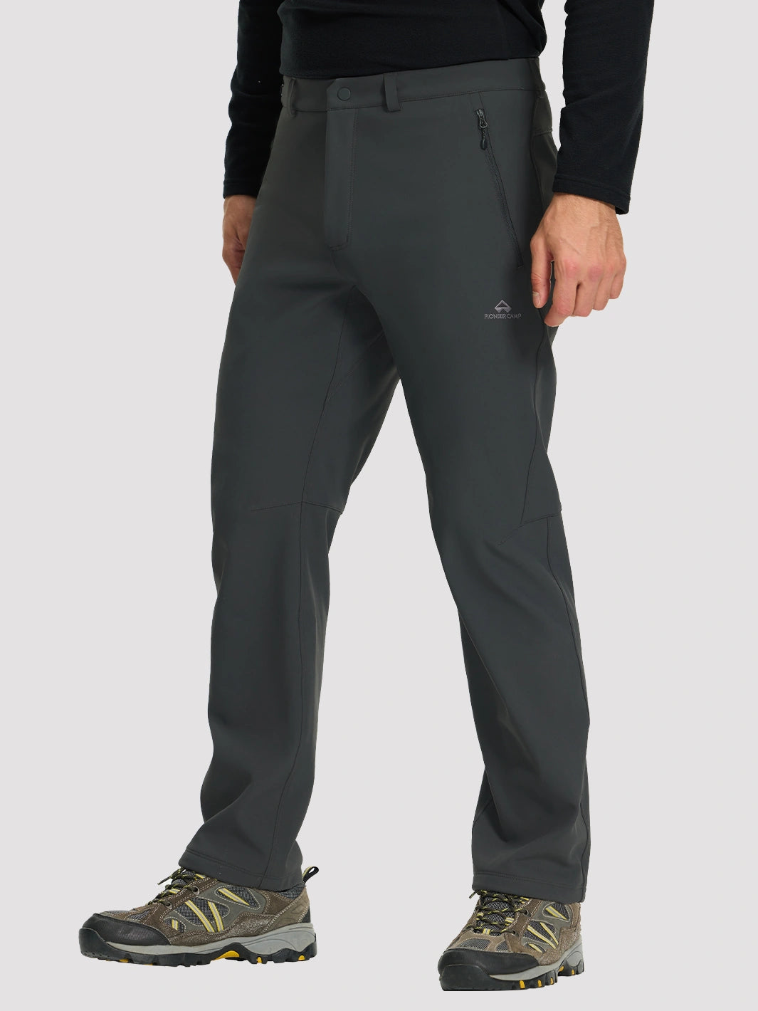 Men's Fleece-Lined Water-Resistant Snow Ski Pants