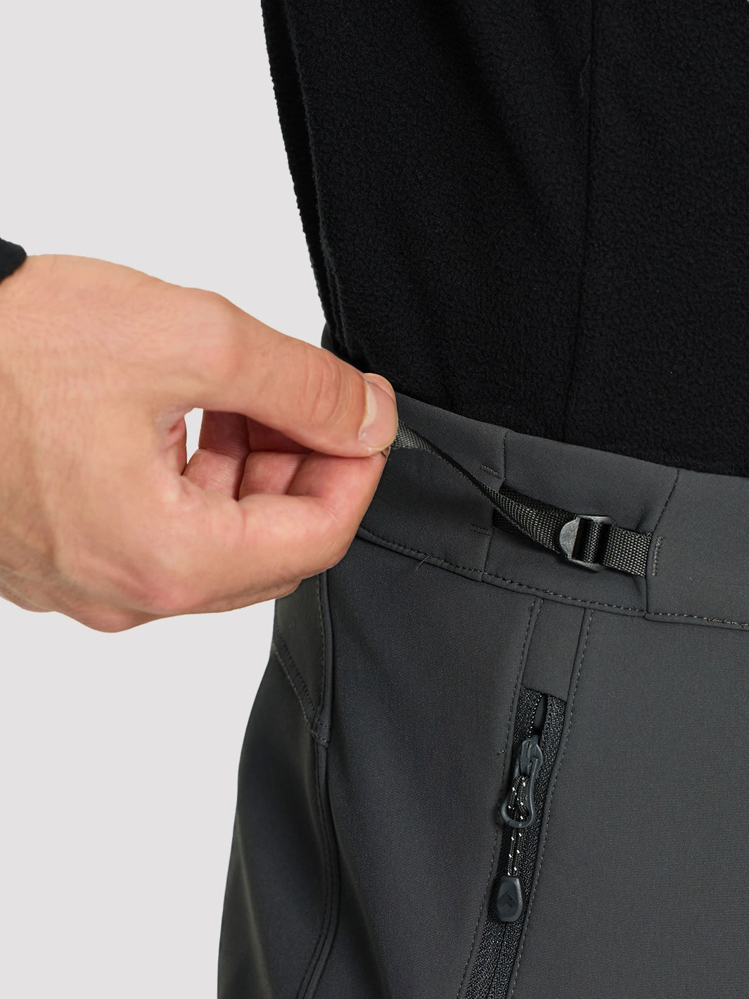 Men's Fleece-Lined Water-Resistant Snow Ski Pants