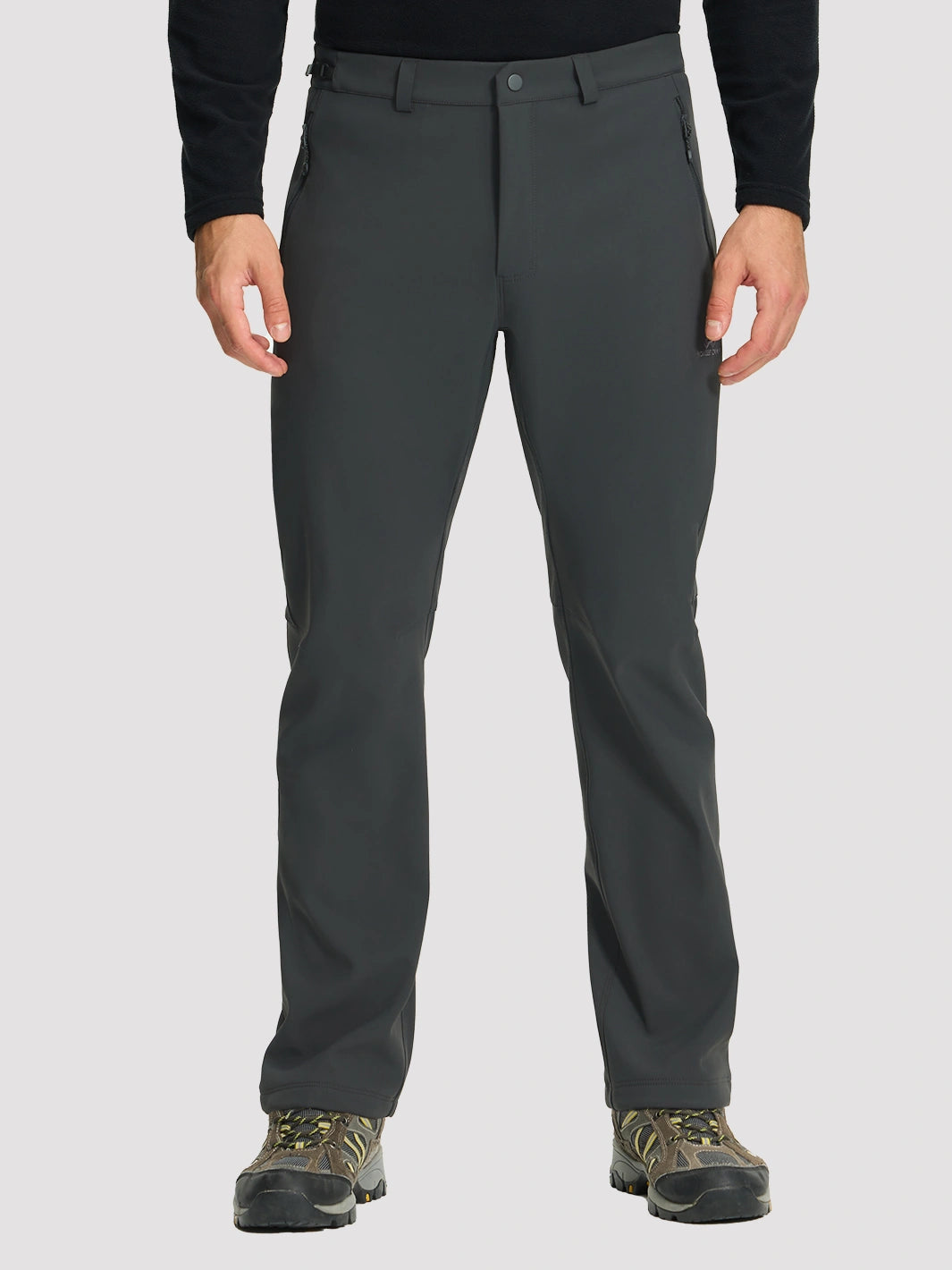 Men's Fleece-Lined Water-Resistant Snow Ski Pants